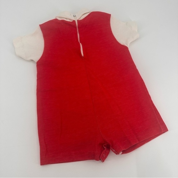 Vintage Carter’s Red Short Sleeve Romper 24 months - Picture 2 of 4